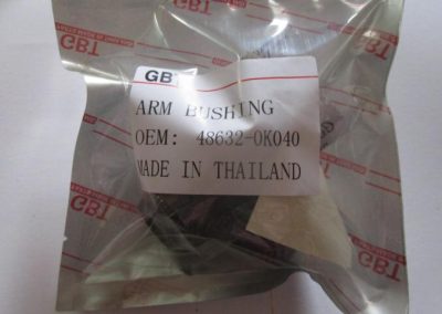 ARM: BUSHING // OEM: 48632-0K040 // MADE IN THAILAND